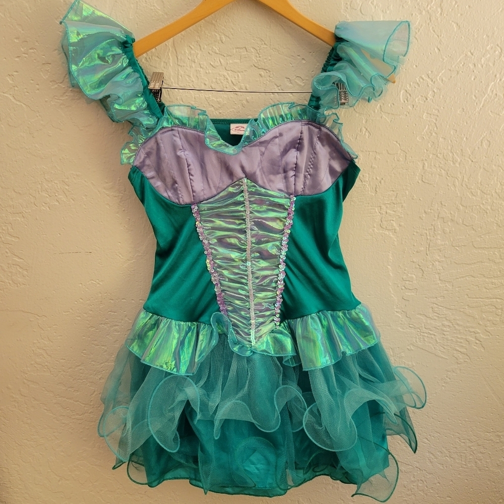 Disney Ariel Costume Halloween Dress Size Small